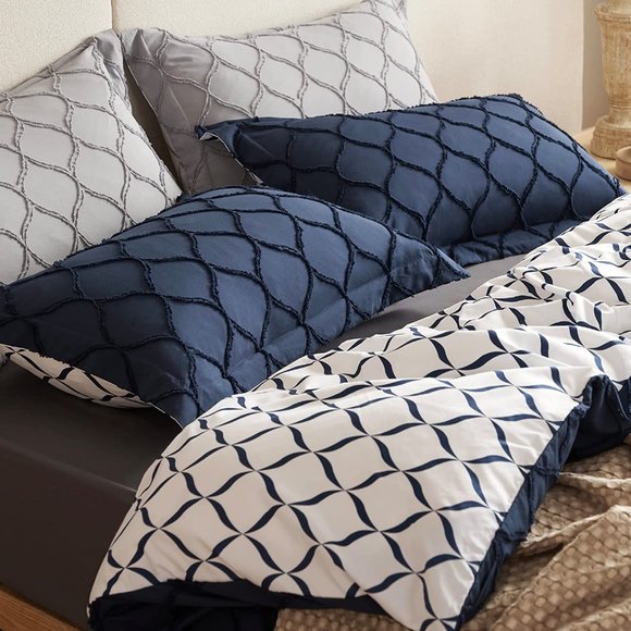 New 3 Pcs Duvet Cover  Twin, Queen or King  Duvet Cover Set, Boho Beddin… - Picture 3 of 9